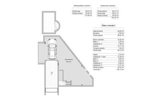 Nieuwbouw - Townhouse / Semi-detached - Los Alcazares - Torre del Rame