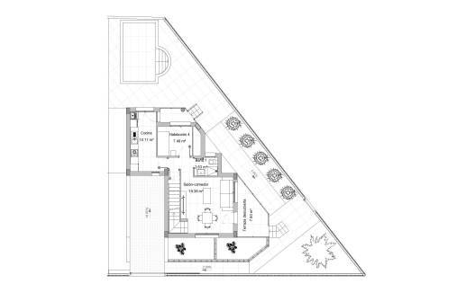 Nieuwbouw - Townhouse / Semi-detached - Los Alcazares - Torre del Rame