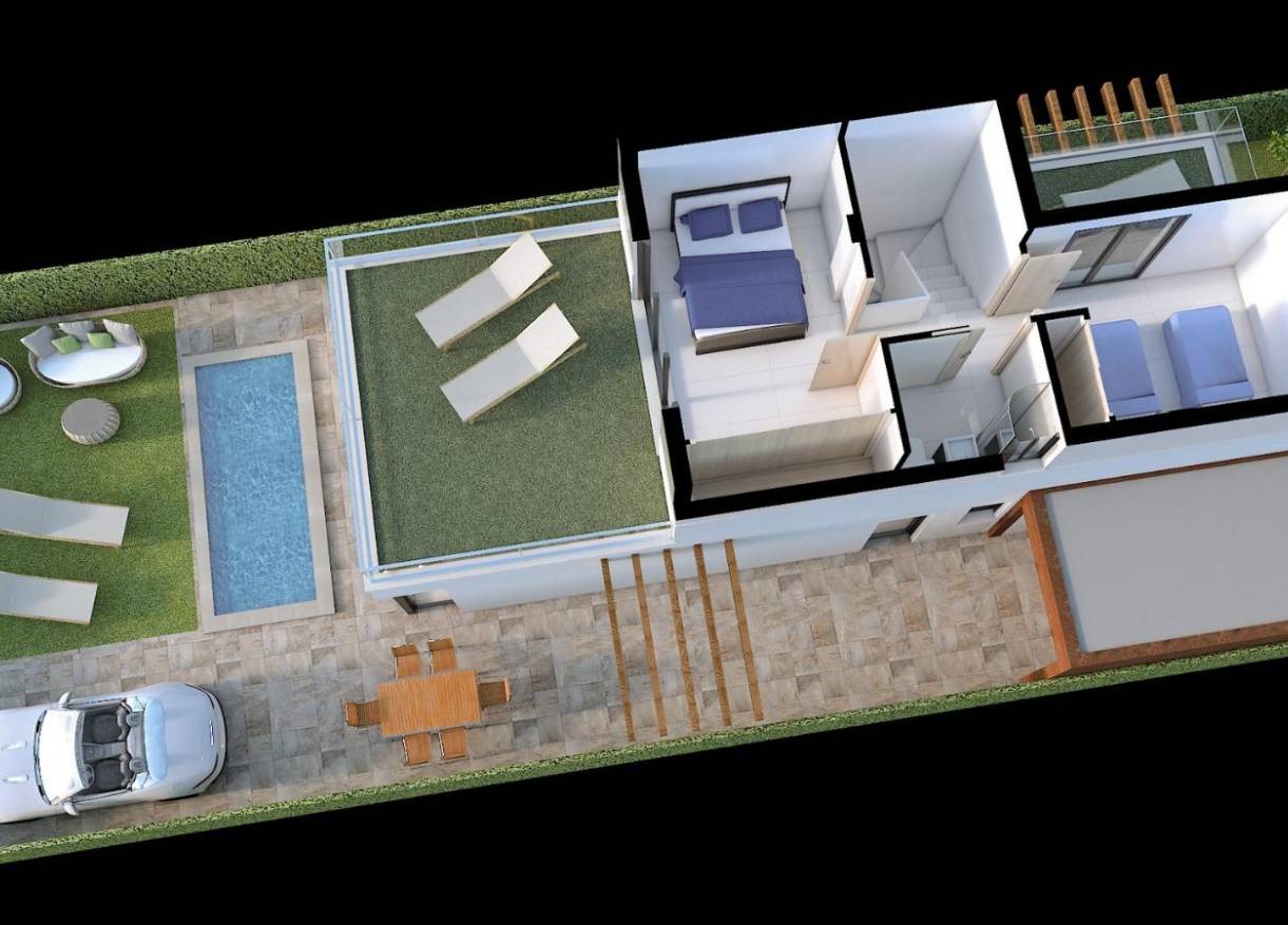 Nieuwbouw - Villa - Los Alcazares - Torre del Rame