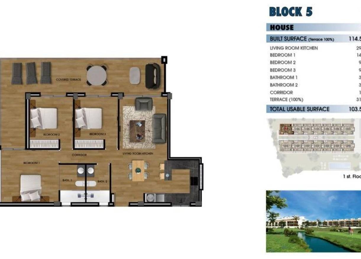 Nieuwbouw - Appartement - Los Alcazares - La Serena Golf
