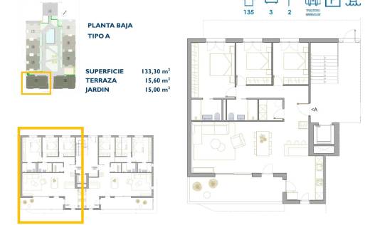Nieuwbouw - Appartement - San Pedro del Pinatar - Pueblo