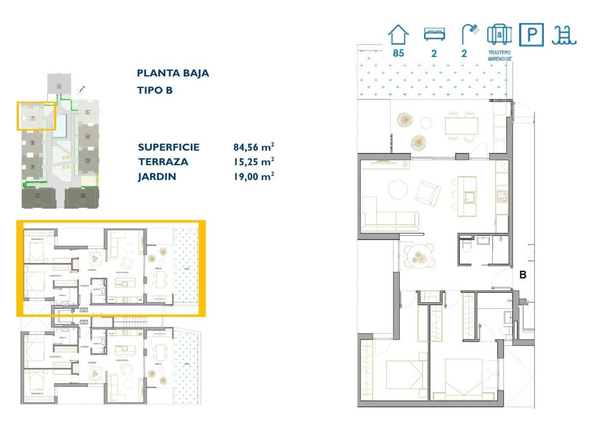 Nieuwbouw - Appartement - San Pedro del Pinatar - Pueblo