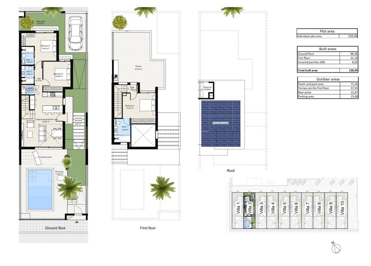 Nieuwbouw - Townhouse / Semi-detached - Los Nietos - Los Nietos playa