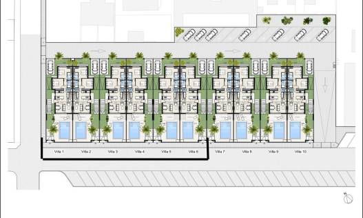 Nieuwbouw - Townhouse / Semi-detached - Los Nietos - Los Nietos playa