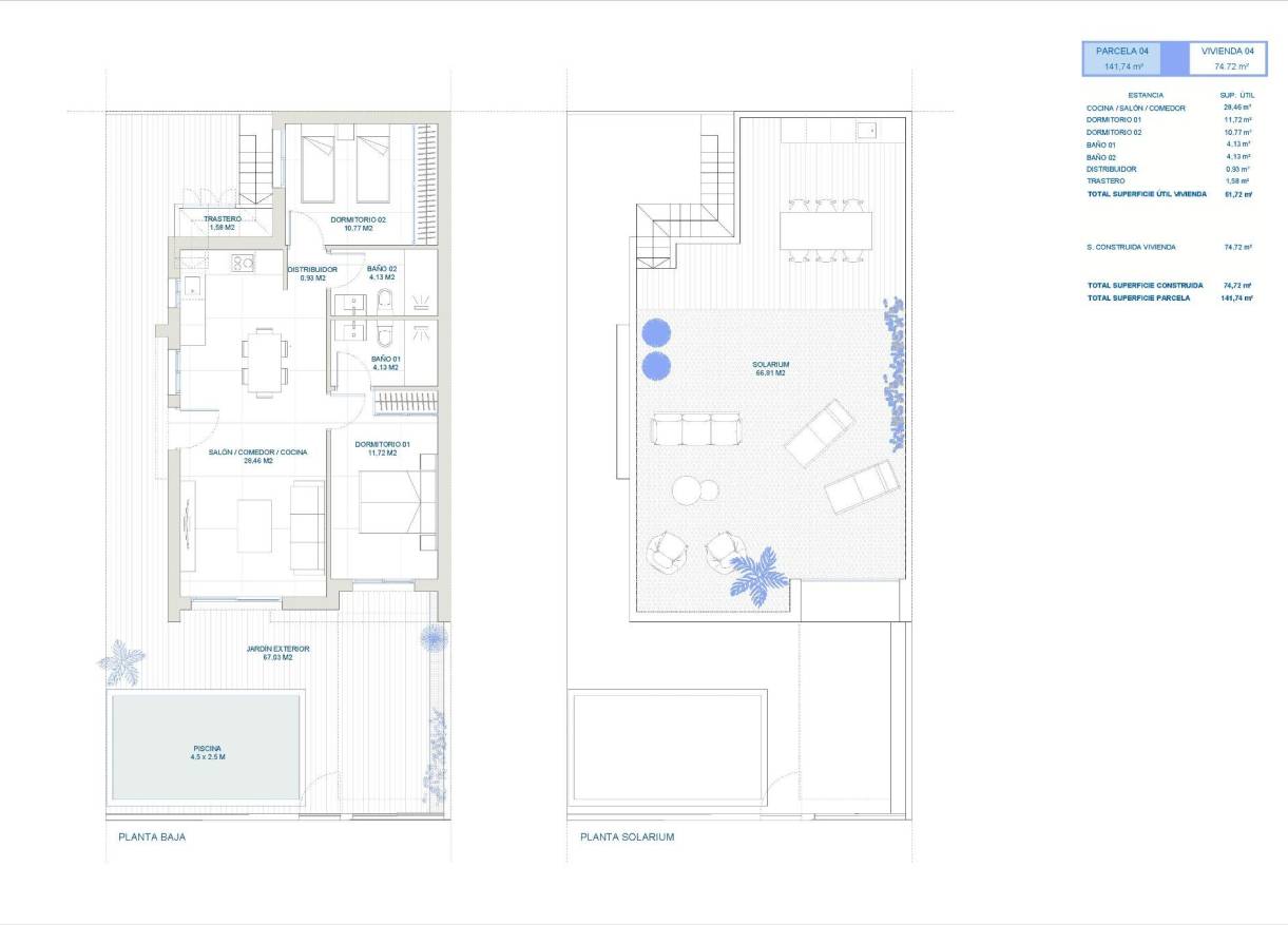 Nieuwbouw - Townhouse / Semi-detached - Torre Pacheco - Roldán