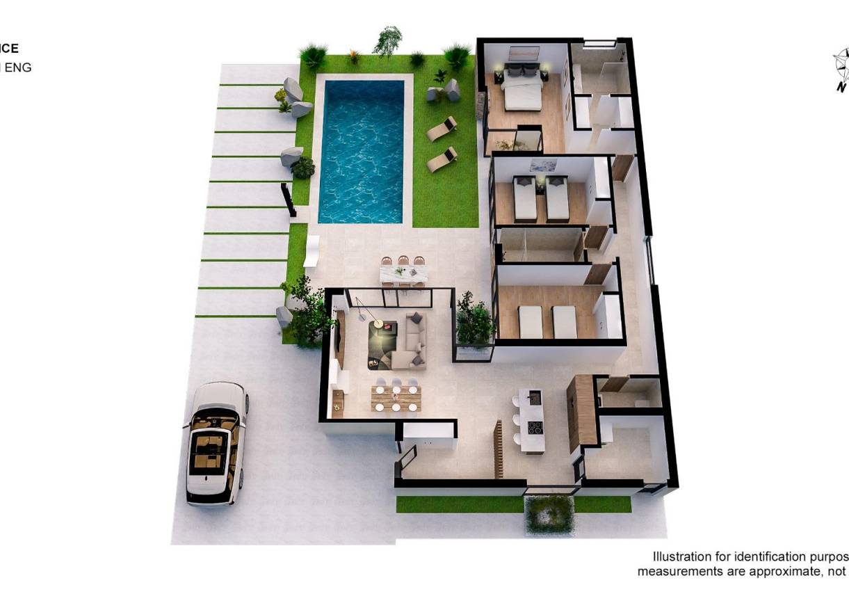 Nieuwbouw - Villa - Baños y mendigo - Altaona Golf