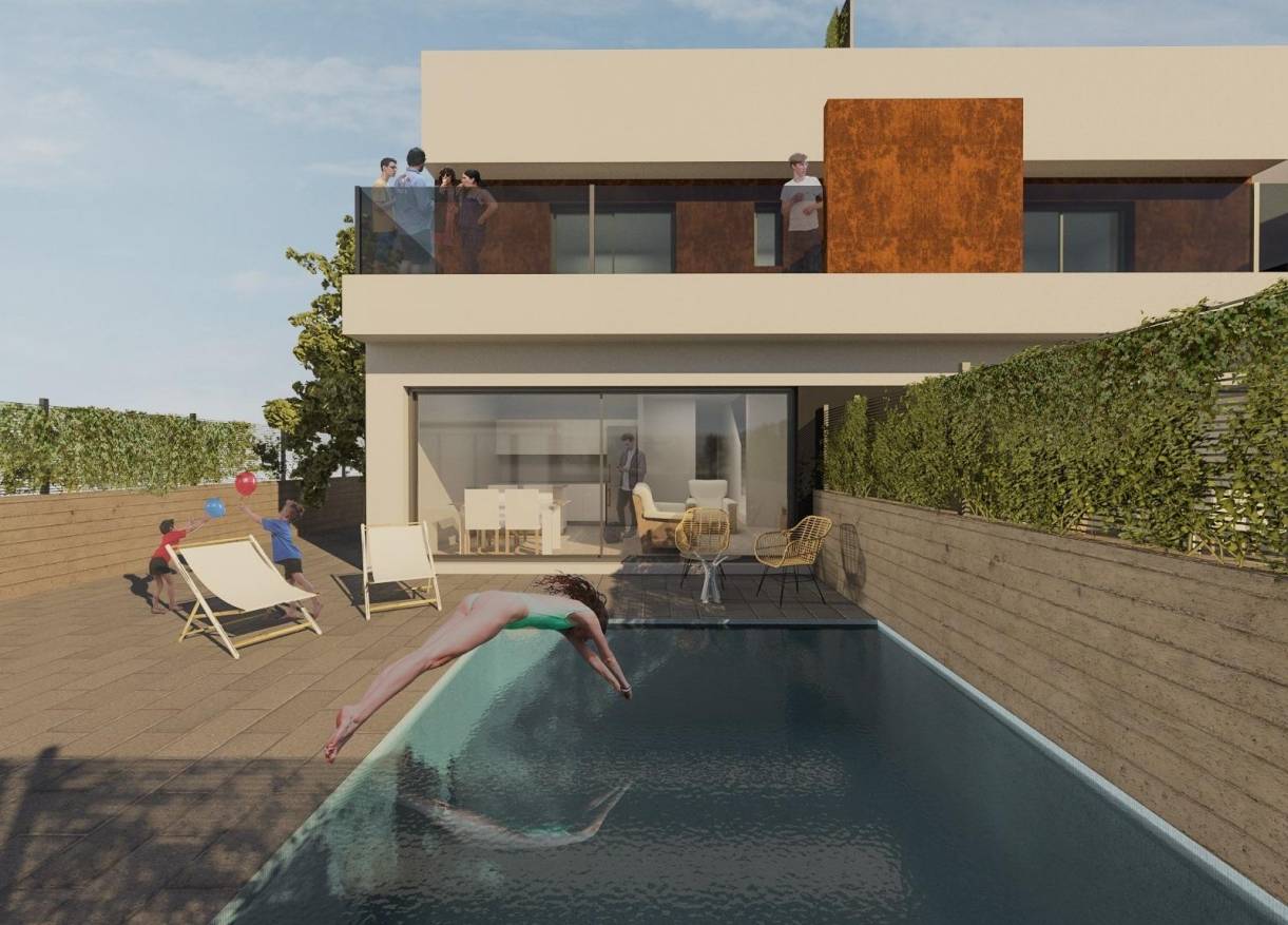 Nieuwbouw - Townhouse / Semi-detached - San Javier - Santiago de la Ribera