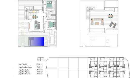 Nieuwbouw - Townhouse / Semi-detached - Torre Pacheco - Roldán