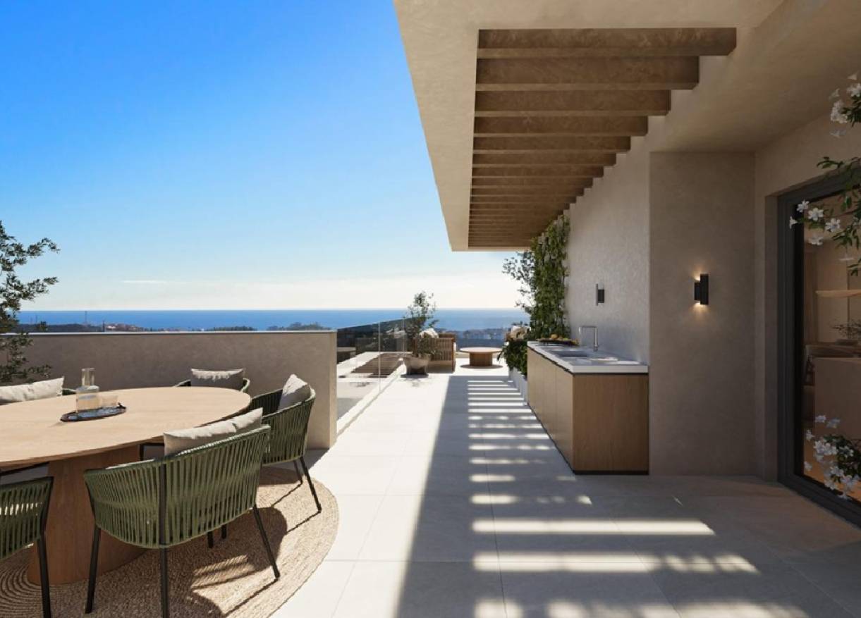 Nieuwbouw - Penthouse - Mijas - Mijas, El Chaparral