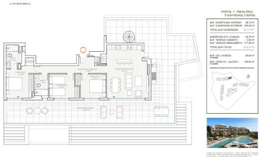 Nieuwbouw - Penthouse - Mijas - Hipódromo Costa del Sol