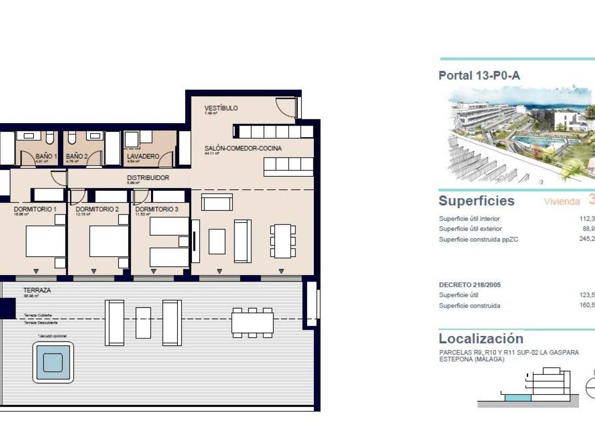 Nieuwbouw - Appartement - Estepona - Urb. La Gaspara