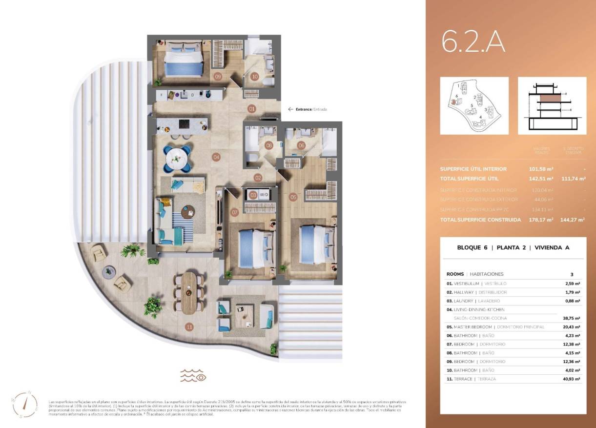 Nieuwbouw - Appartement - Mijas - Cerrado del Aguila Golf and Resort