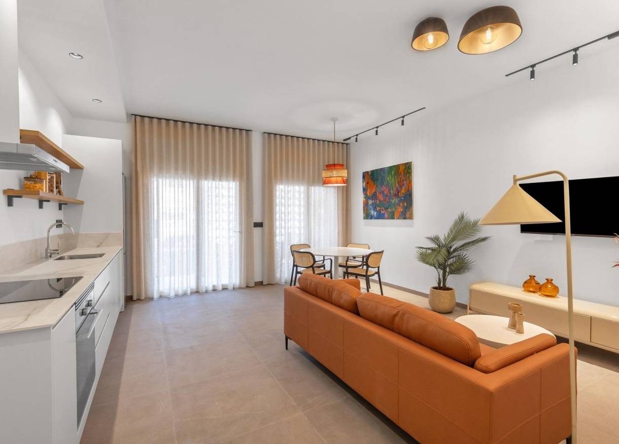 Nieuwbouw - Ground floor apartment - Torrevieja - Playa Los Naufragos