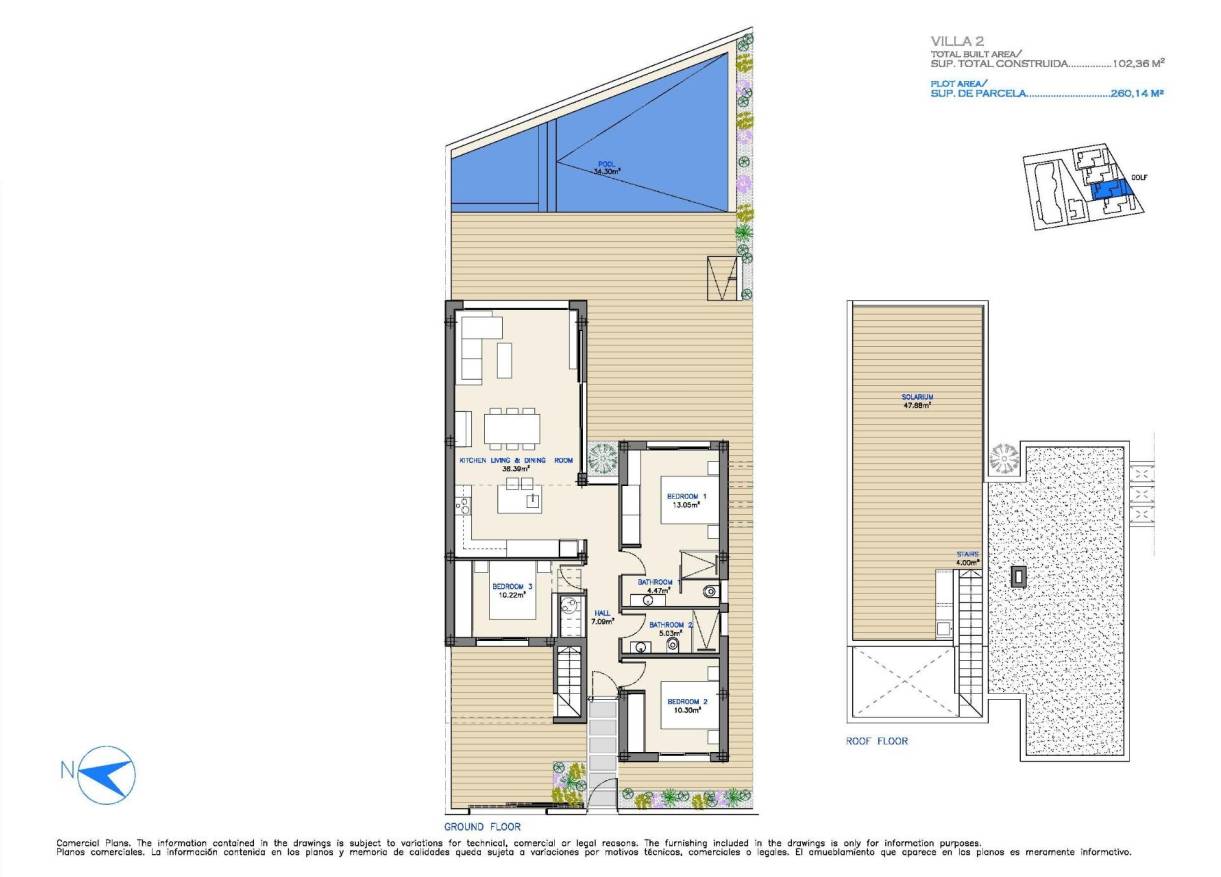 Nieuwbouw - Villa - Los Alcazares - Serena Golf