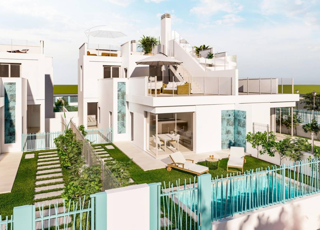 Nieuwbouw - Townhouse / Semi-detached - Los Alcazares - Torre del Rame