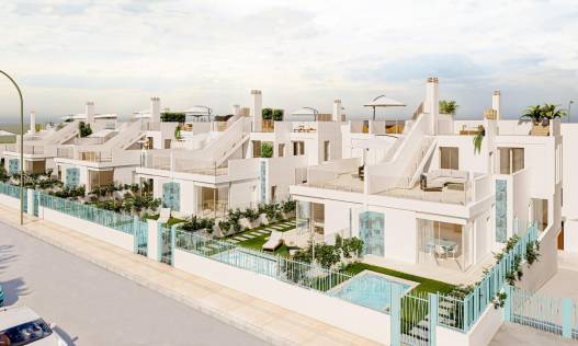 Nieuwbouw - Townhouse / Semi-detached - Los Alcazares - Torre del Rame