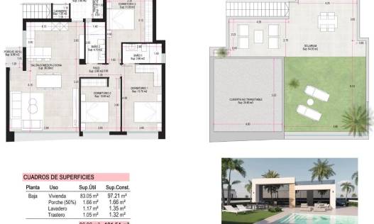 Nieuwbouw - Villa - Alhama De Murcia - Condado De Alhama