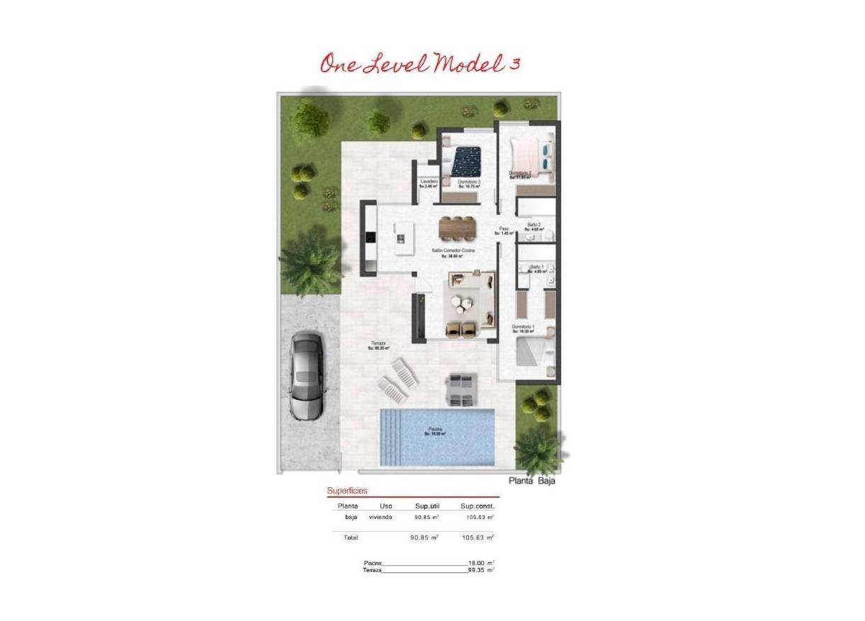 Nieuwbouw - Villa - Baños y mendigo - Altaona Golf