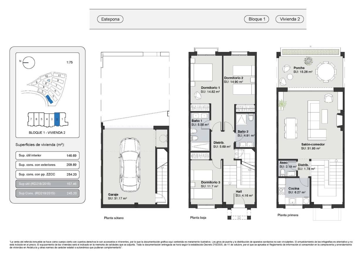 Nieuwbouw - Townhouse / Semi-detached - Estepona - Azata Golf