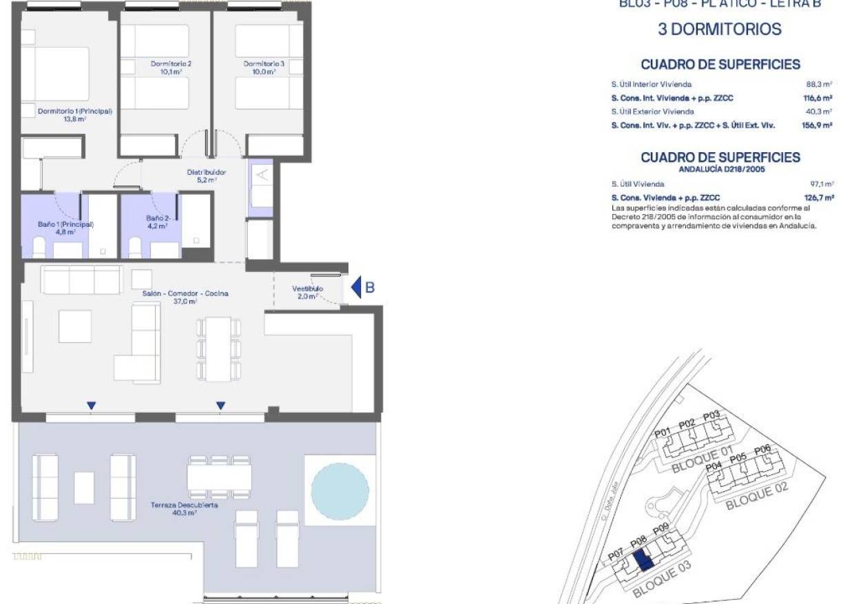 Nieuwbouw - Penthouse - Casares - Doña Julia