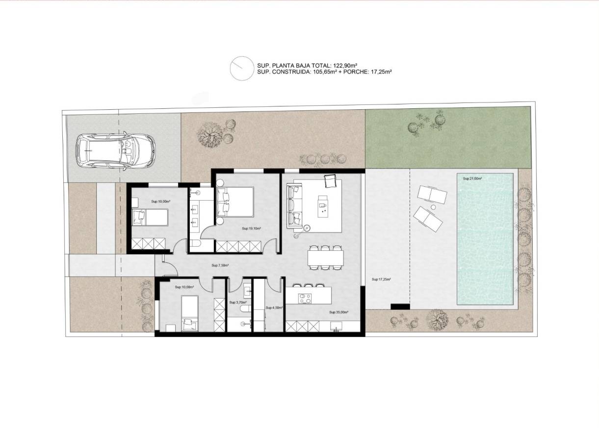 Nieuwbouw - Villa - Molina De Segura - Urb. La Quinta