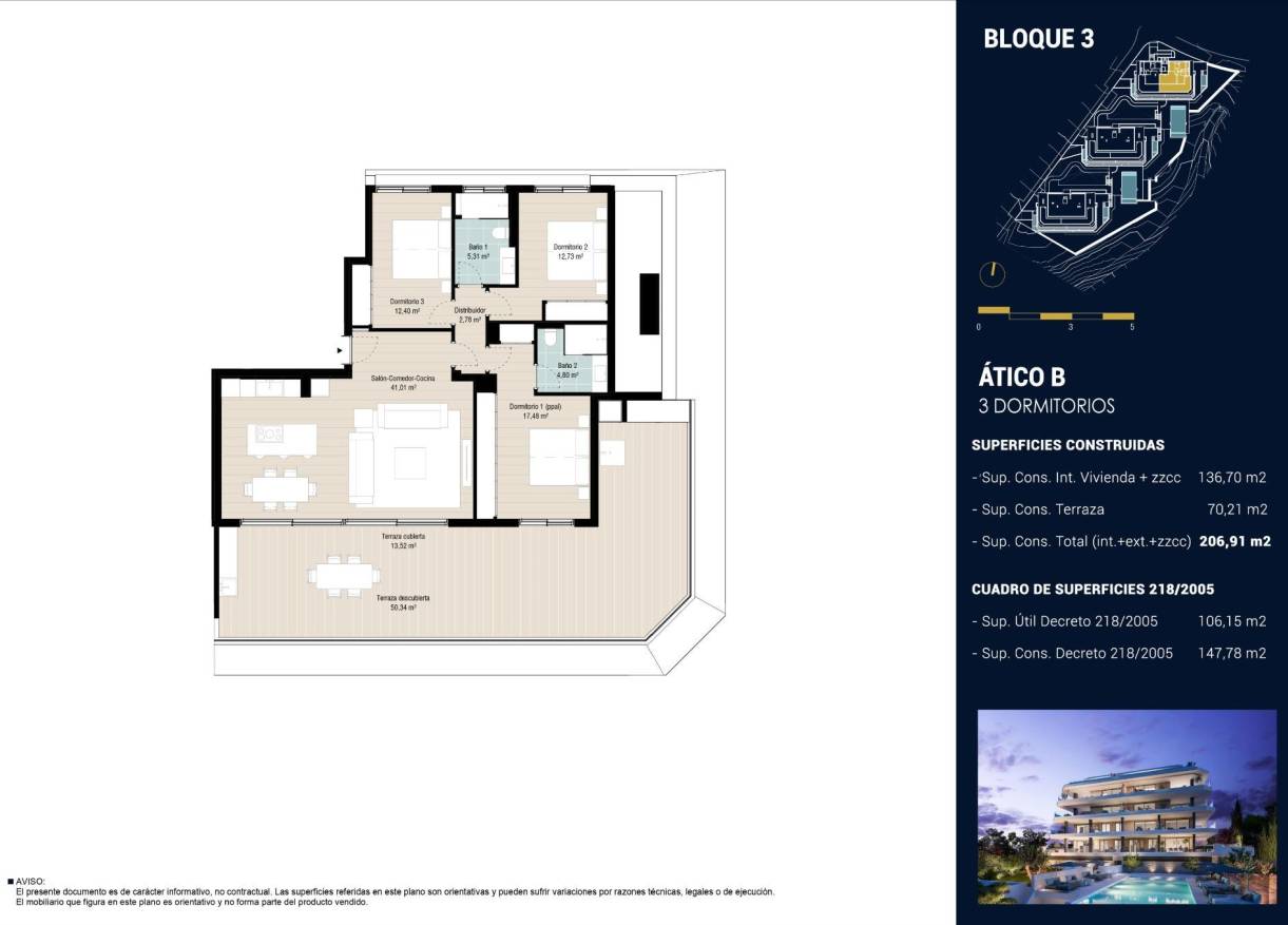 Nieuwbouw - Penthouse - Fuengirola - Higueron