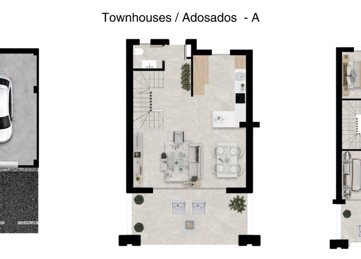 Nieuwbouw - Townhouse / Semi-detached - Mijas - La Cala Golf