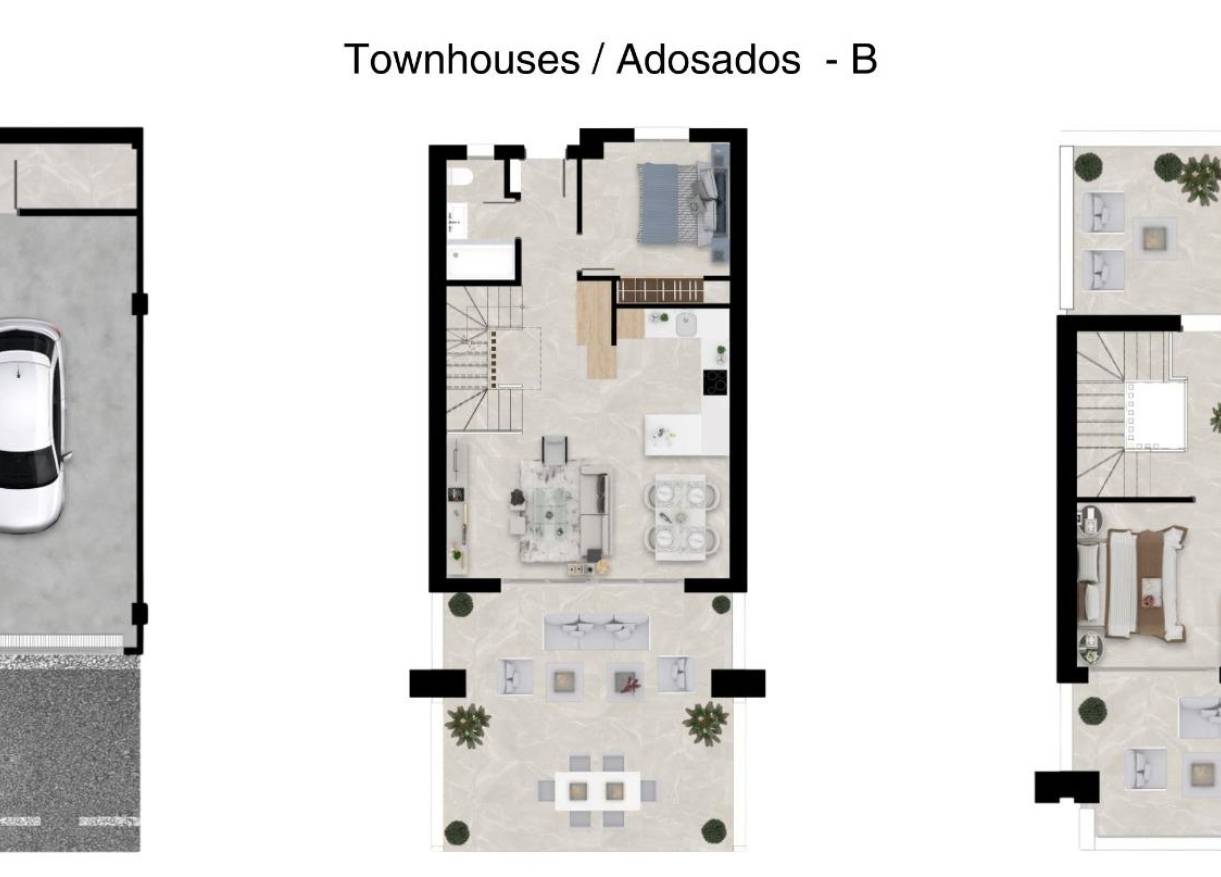 Nieuwbouw - Townhouse / Semi-detached - Mijas - La Cala Golf
