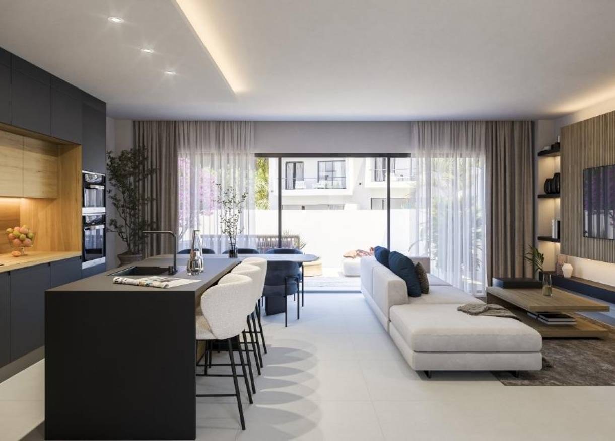 Nieuwbouw - Townhouse / Semi-detached - Estepona - Los Flamingos