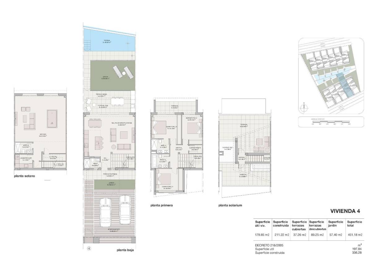 Nieuwbouw - Townhouse / Semi-detached - Estepona - Los Flamingos