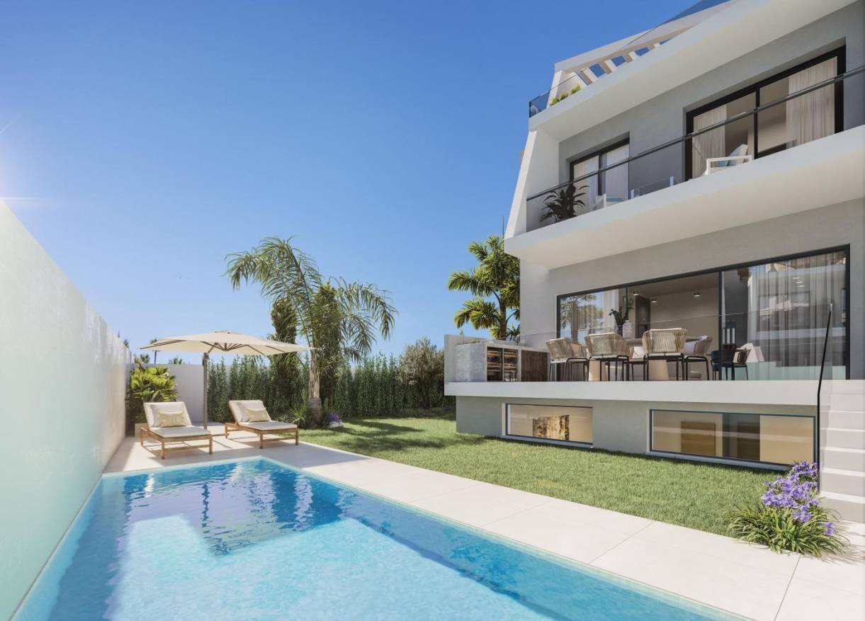 Nieuwbouw - Townhouse / Semi-detached - Estepona - Los Flamingos
