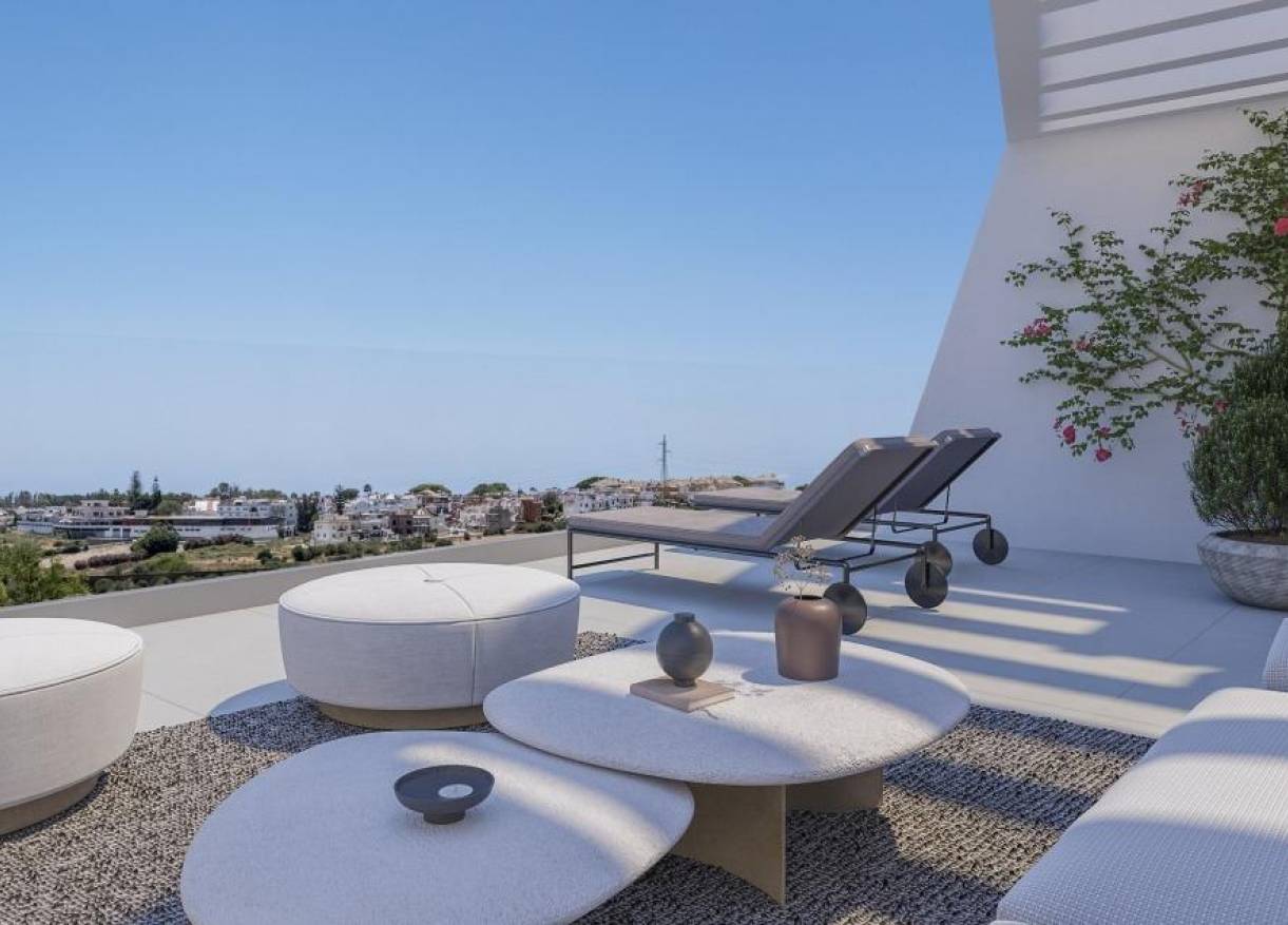 Nieuwbouw - Townhouse / Semi-detached - Estepona - Los Flamingos