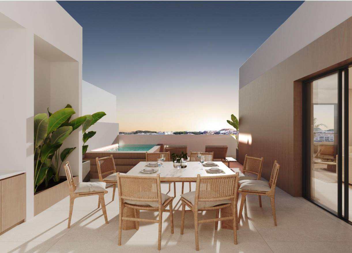 Nieuwbouw - Penthouse - San Pedro de Alcántara - pueblo