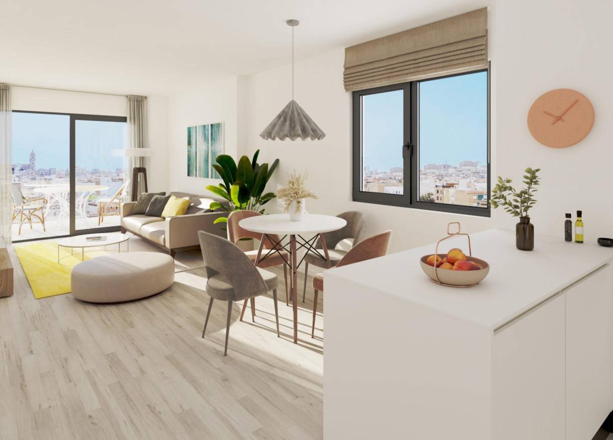 Nieuwbouw - Appartement - Malaga - Gamarra