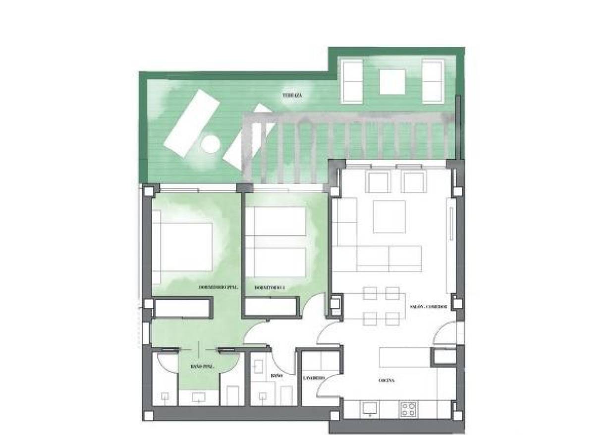 Nieuwbouw - Appartement - Mijas - La Noria Golf