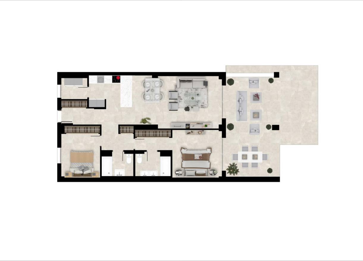 Nieuwbouw - Appartement - Benahavis - Urb. Los Jaralillos