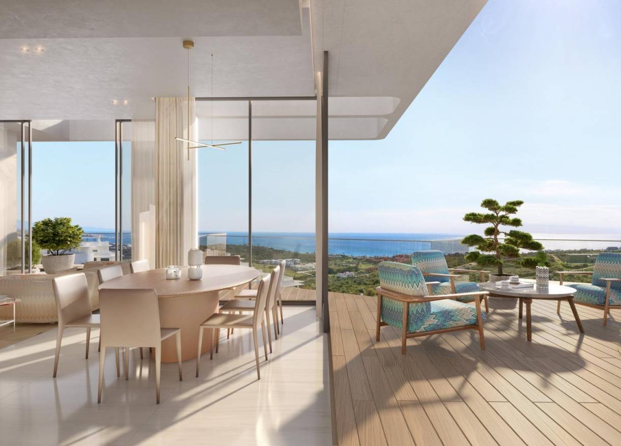 Nieuwbouw - Penthouse - Casares - Finca Cortesín