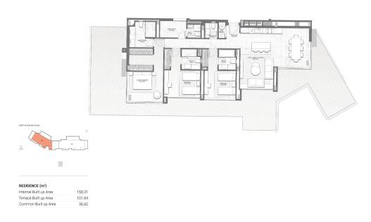 Nieuwbouw - Penthouse - Casares - Finca Cortesín