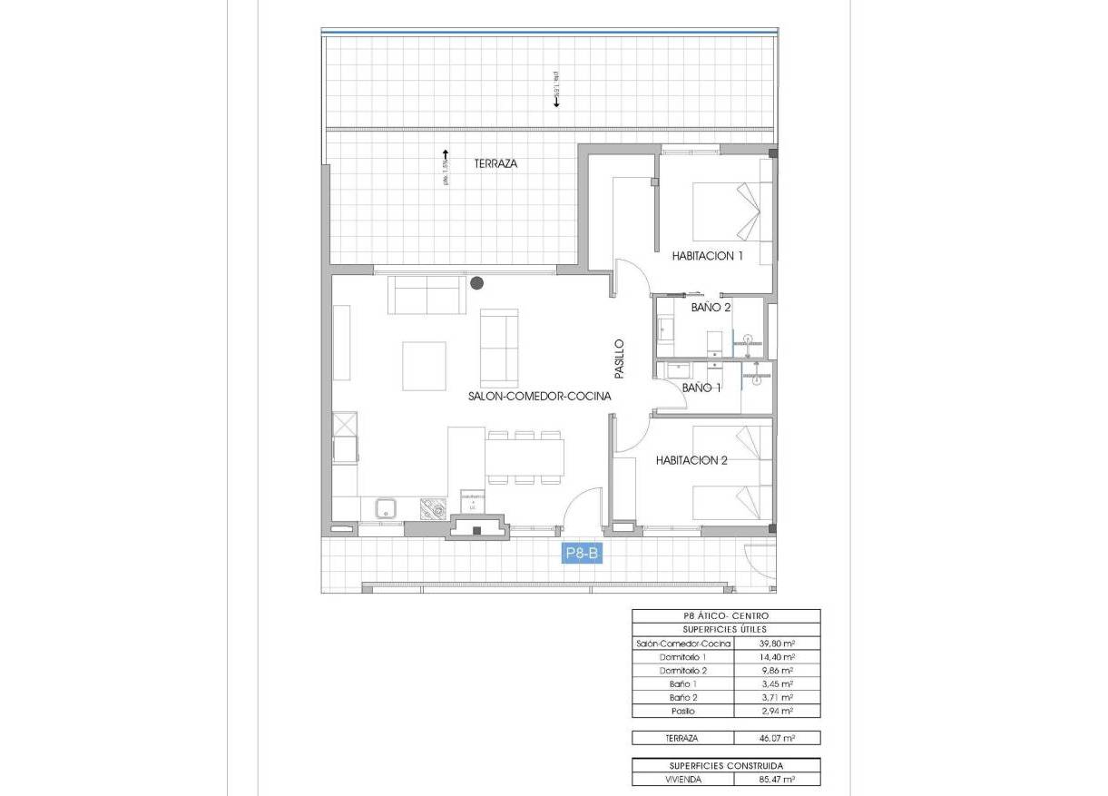 Nieuwbouw - Penthouse - Villajoyosa - Cala de Finestrat