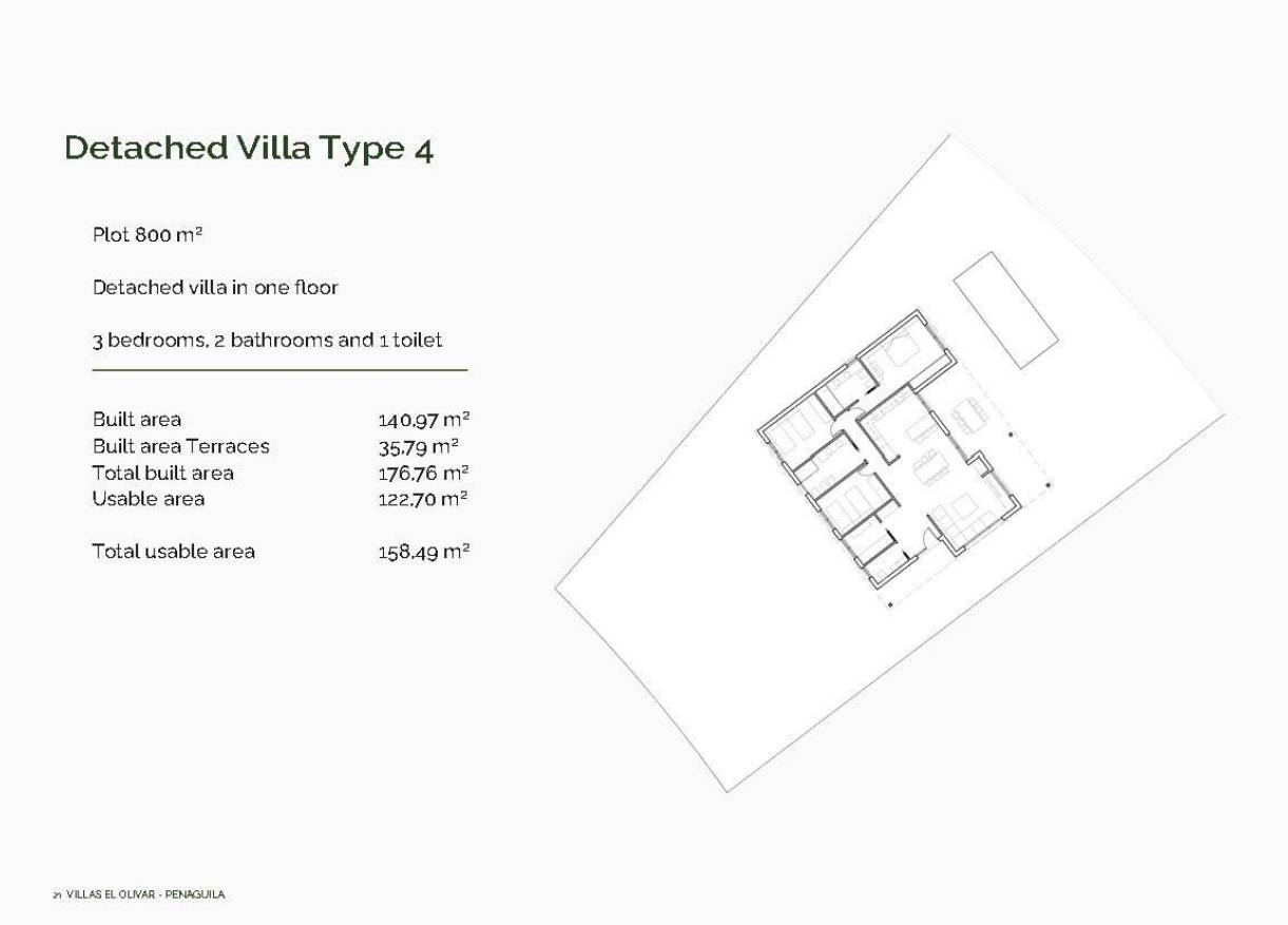 Nieuwbouw - Villa - Penàguila - El Olivar