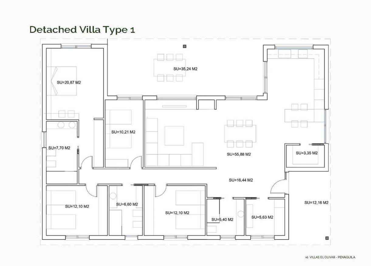 Nieuwbouw - Villa - Penàguila - El Olivar