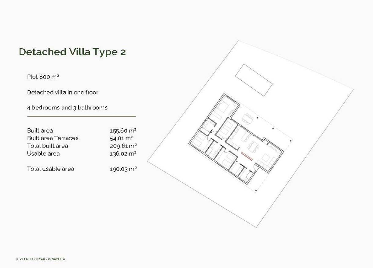 Nieuwbouw - Villa - Penàguila - El Olivar