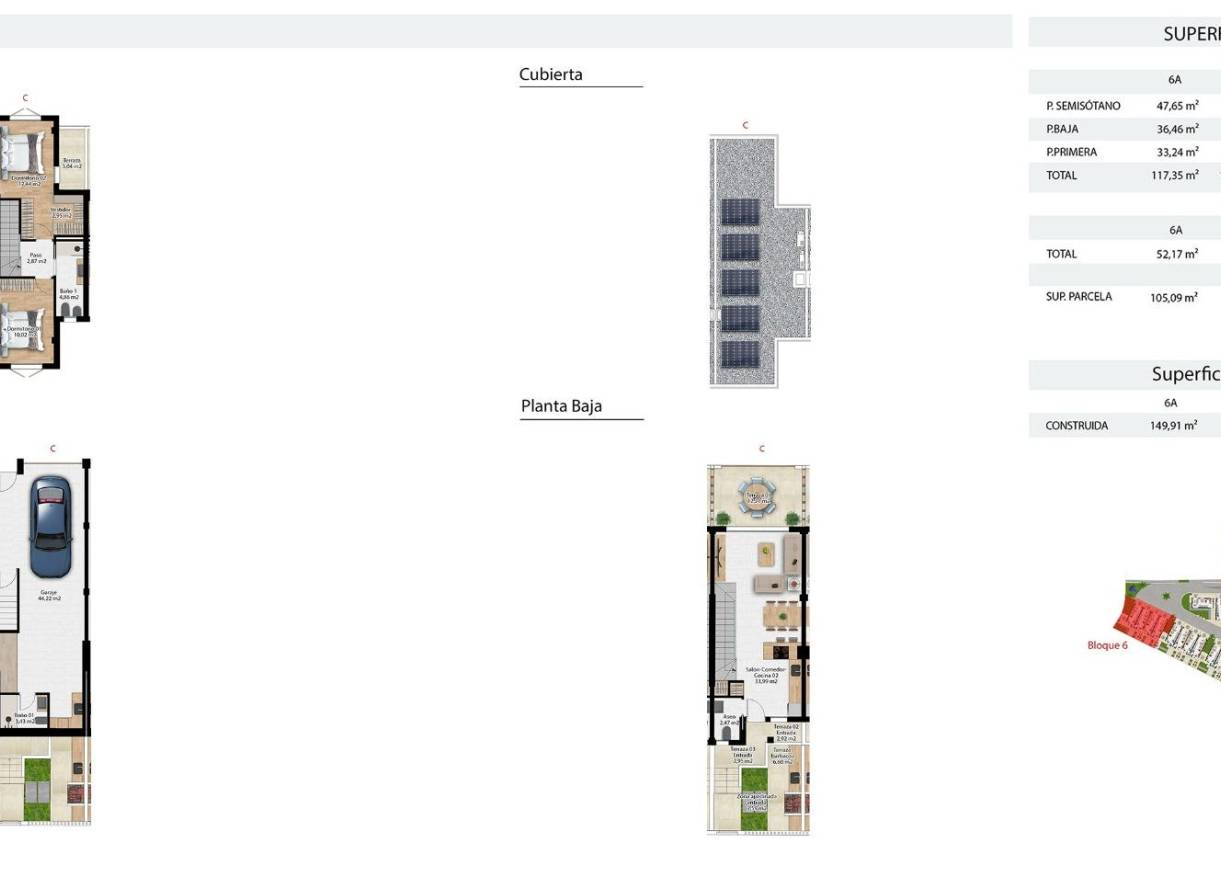 Nieuwbouw - Townhouse / Semi-detached - El Rafol D'almunia - Urbanizacion La Almunia