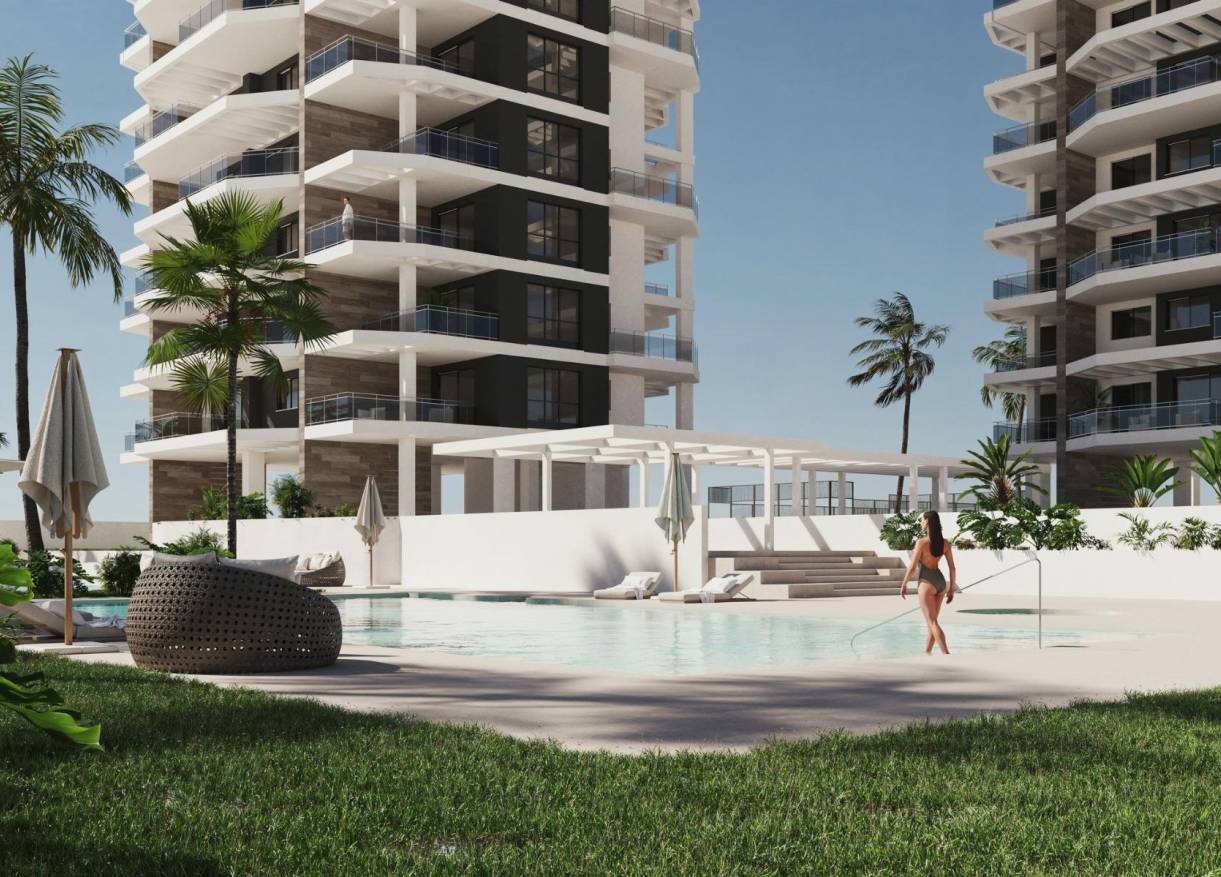 Nieuwbouw - Appartement - Calpe - Playa Arenal
