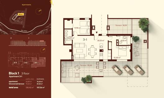 Nieuwbouw - Penthouse - Mijas - Agua Marina