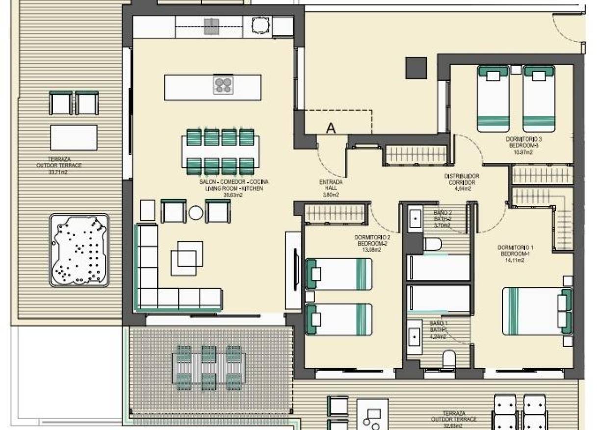 Nieuwbouw - Appartement - Casares - Buenas Noches
