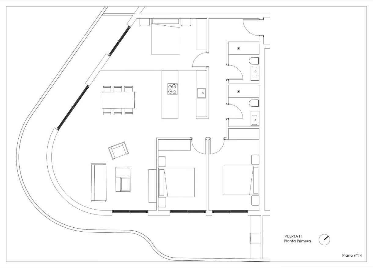 Nieuwbouw - Appartement - Calpe - Arenal Bol