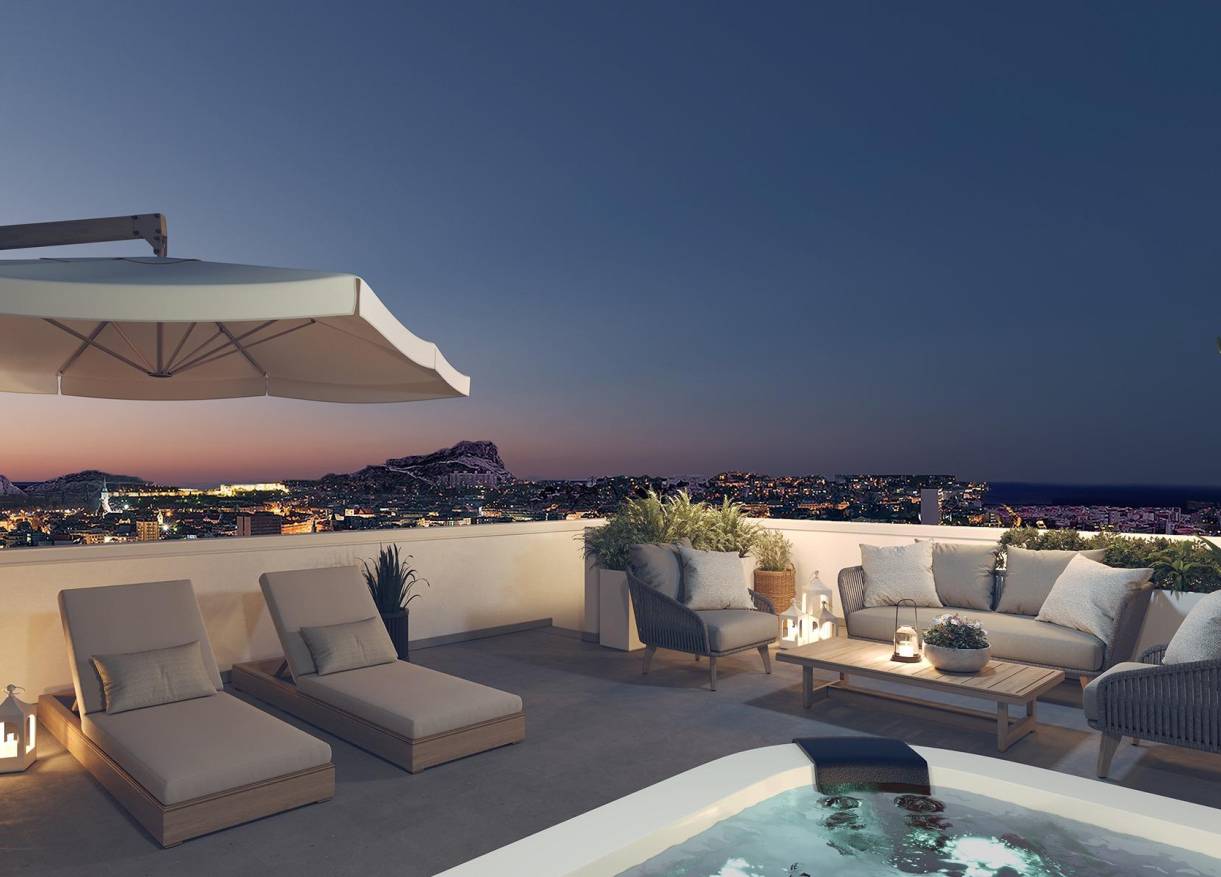 Nieuwbouw - Penthouse - Alicante - San Agustín-PAU 2