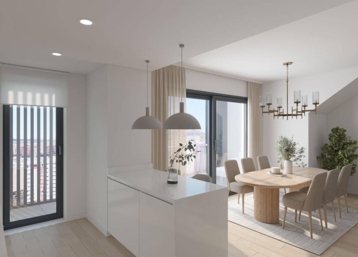 Nieuwbouw - Penthouse - Alicante - San Agustín-PAU 2