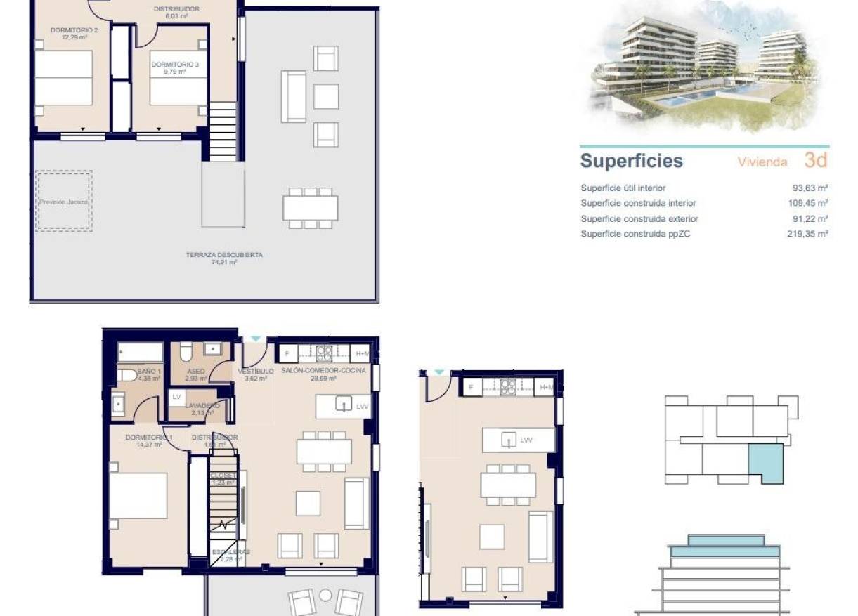 Nieuwbouw - Penthouse - Villajoyosa - Playa del Torres